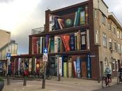 [STREET ART] bibliothèque géante trompe l’œil dans rues d’Utrecht