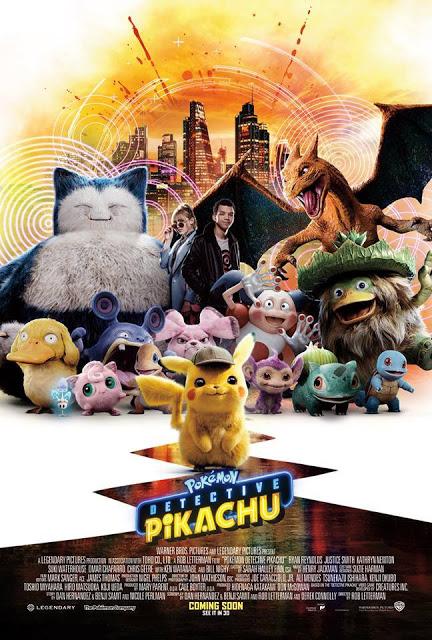 Nouvelle affiche UK pour Pokémon Détective Pikachu de Rob Letterman