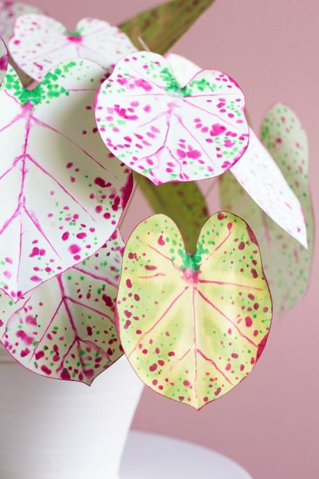 Plante en papier DIY : la solution idéale quand on n’a pas la main verte !