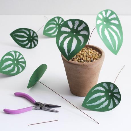 Plante en papier DIY : la solution idéale quand on n’a pas la main verte !