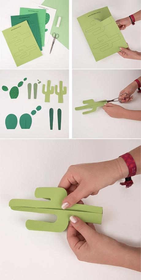 Plante en papier DIY : la solution idéale quand on n’a pas la main verte !