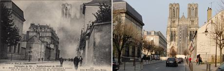 Début de l'incendie de la Cathédrale