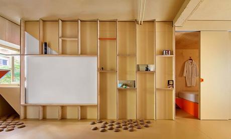 Un appartement de 46 m², rénové pour proposer une décoration « socio-bioclimatique »