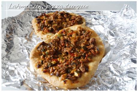 Lahmacun, pizza turque