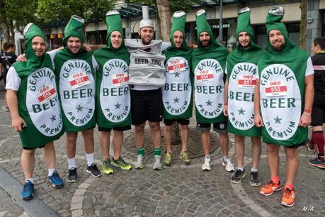 L’exploit de ce marathon? Déguster 15 bières belges sur le parcours
 – Fabrication de bière