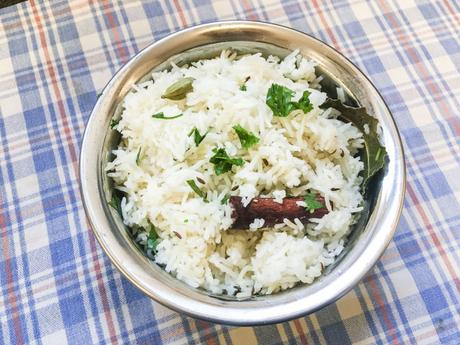 Riz parfumé – Jeera rice / Riz au cumin