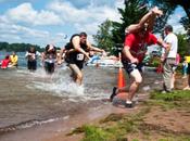 Porter femme, sport plus ridicule monde