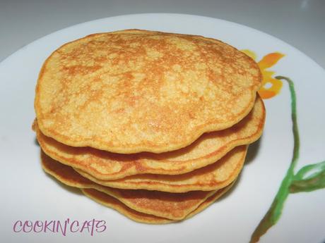 PANCAKES A LA PATATE DOUCE