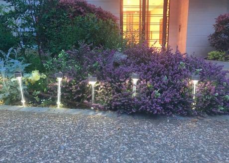 avis lampe piquet led jardin chemin test solaire clematc