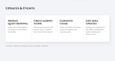 Pearl Abyss dévoile sa feuille de route pour le second trimestre de Black Desert Online ! Pearl Abyss dévoile sa feuille de route pour le second trimestre de Black Desert Online !