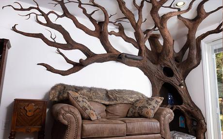 Cet artiste a fabriqué un fantastique arbre d’intérieur pour son chat