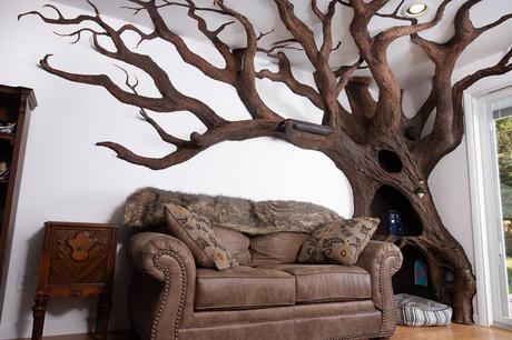 Cet artiste a fabriqué un fantastique arbre d’intérieur pour son chat