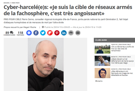 Pour Pierre Serne, et tous les autres, victimes du  #Cyberharcèlement de la #fachosphère