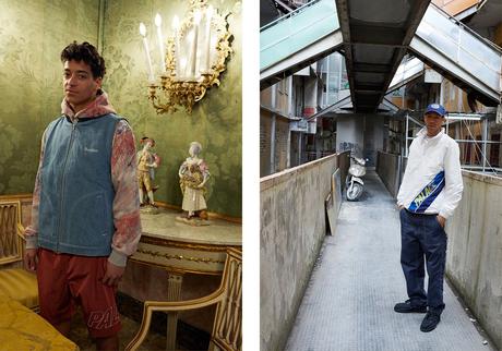 Palace a été capturée sa dernière collection à Naples