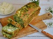 Cake feta épinards