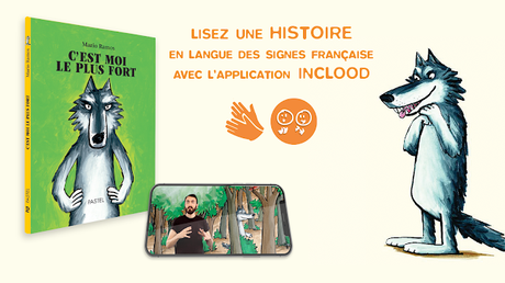 Inclood et l'Ecole des Loisirs proposent des livres adaptés en Langue des signes française