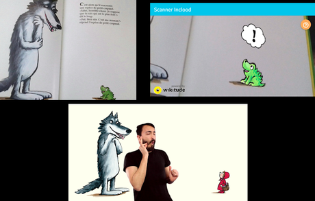 Inclood et l'Ecole des Loisirs proposent des livres adaptés en Langue des signes française