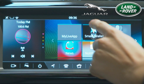 Porte-monnaie intelligent de Jaguar Land Rover