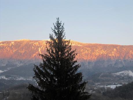 La France - le soleil et la neige
