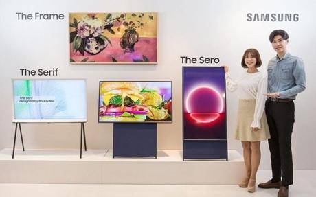 Samsung dévoile son nouveau téléviseur : le Sero.