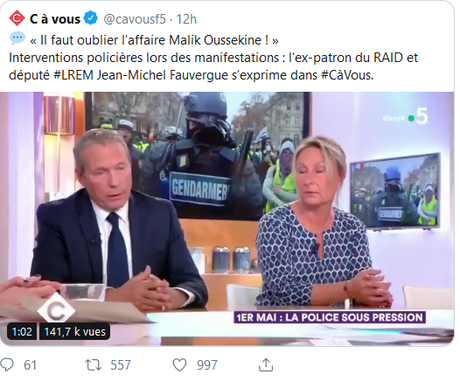 le #1ermai, l’Etat assassine. Ni oubli, ni pardon. #MalikOussekine