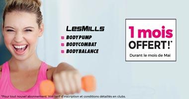 Durant le mois de Mai profitez D'UN MOIS OFFERT* dans vos salles de sport INTERVAL ! Durant le mois de Mai profitez D'UN MOIS OFFERT* dans vos salles de sport INTERVAL !