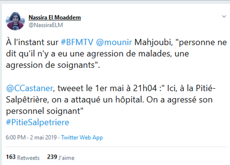 la #Salpêtrière : les #blackblocs portent plainte pour diffamation contre @CCastaner ;)