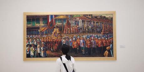 Bribes d'artistes Thaïlandais au Moca muséum Bangkok