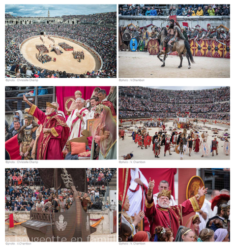 Les grands jeux romains en famille à Nîmes