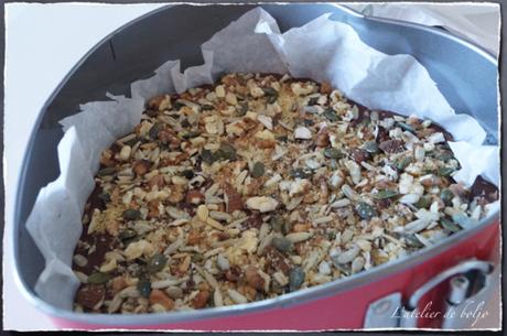 Fondant au chocolat aux fruits secs végétarien pour la Saint Valentin Fondant au chocolat aux fruits secs végétarien pour la Saint Valentin