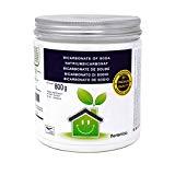 Bicarbonate de Soude 800g, Intrant de la Production écologique, Qualité Supérieure, naturel 100% pur. Nortembio. Développé en France.
