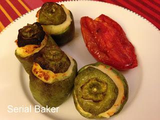 Poivrons farcis à la brandade