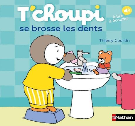T’choupi se brosse les dents de Thierry Courtin