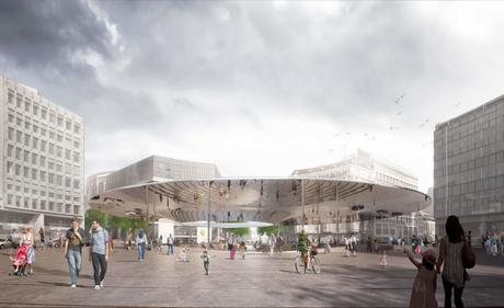 SCHUMAN : Le rond-point deviendra (peut-être) une agora urbaine