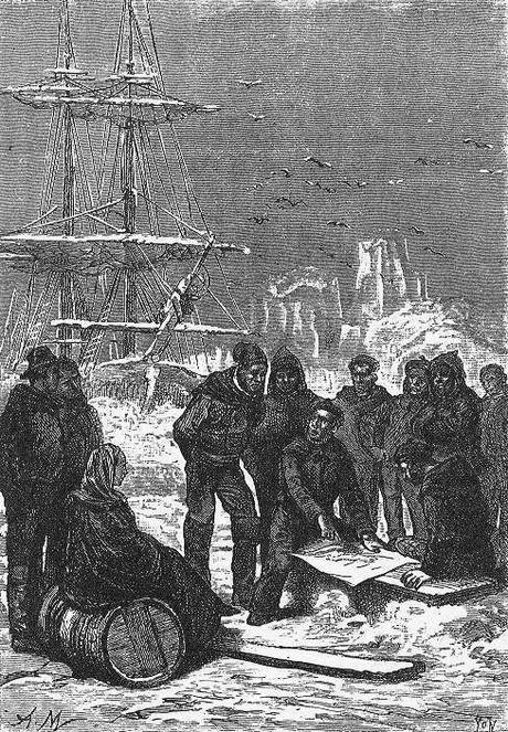 Un hivernage dans les glaces - de Jules VERNE