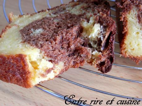 Cake marbré chocolat - pomme Cake marbré chocolat - pomme