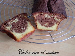 Cake marbré chocolat - pomme Cake marbré chocolat - pomme