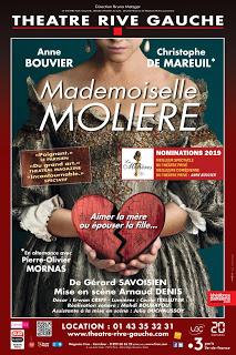 Mademoiselle Molière de Gérard Savoisien, avec Anne Bouvier