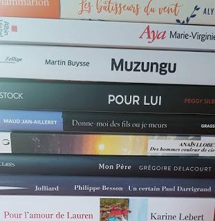 Bilan de lecture d'avril