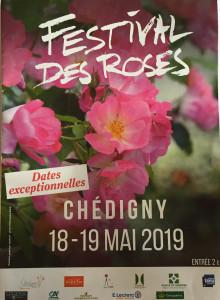 Festival des roses   à Chédigny   18/19 Mai 2019 (proche de Loches)