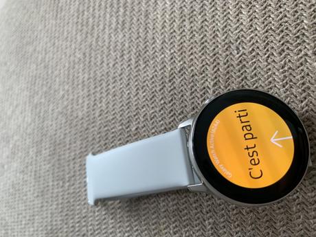 Je vais passer quelques temps avec la Galaxy Watch Active de chez Samsung !