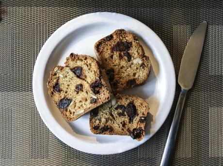 Sportif ! – Soda bread moulé, aux fruits secs