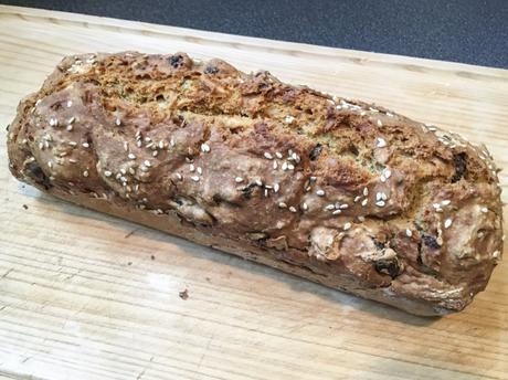 Sportif ! – Soda bread moulé, aux fruits secs