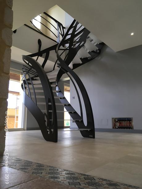 Escalier design – création et sculpture