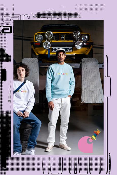 Oi Polloi x Carhartt WIP de retour avec leur logo multicolore