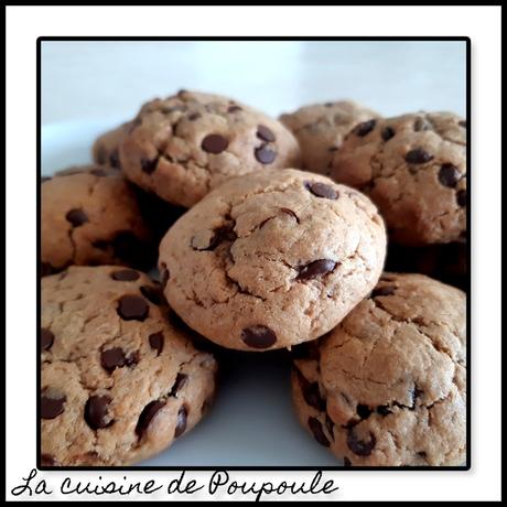 Cookies chocolat et praliné Cookies chocolat et praliné
