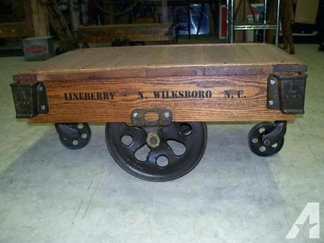 antique cart coffee table antique factory cart classifieds buy sell antique factory cart across the