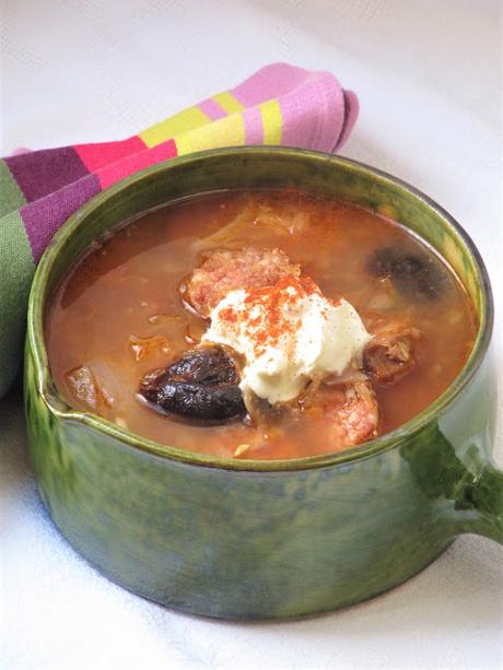 Soupe slovaque à la choucroute Soupe slovaque à la choucroute