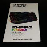 [Test] Clavier Empire Gaming K900