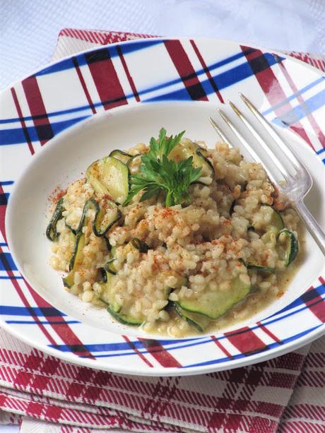 Risotto aux courgettes Risotto aux courgettes